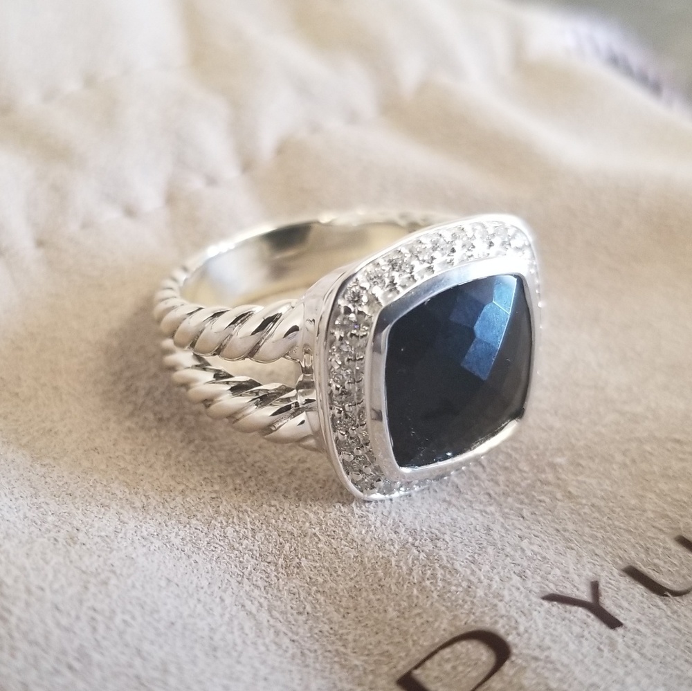 David Yurman 11mm Onyx Albion Ring